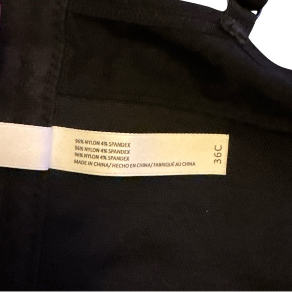 Jason Wu Women's Black Bra Size 36C - Picture 5 of 5